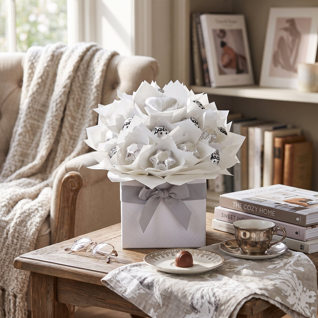 With Sympathy Chocolate Bouquet