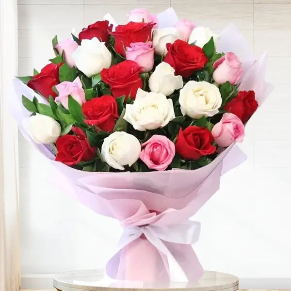 Cupid's Handiwork Rose Vase